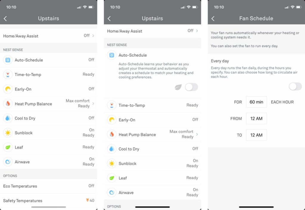 Nest screens