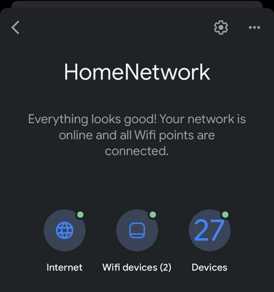 Devices on the WIFI